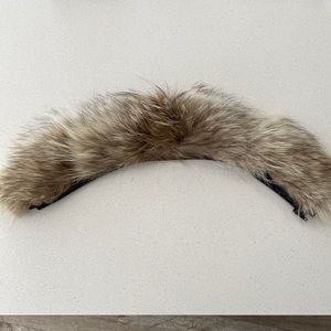 Canada goose authentic fur